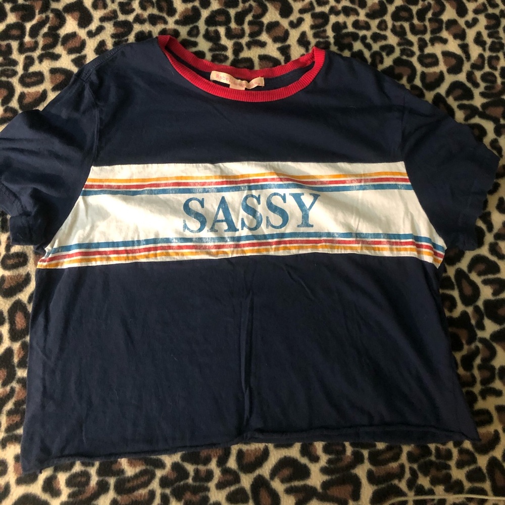 “Sassy” CROP TOP